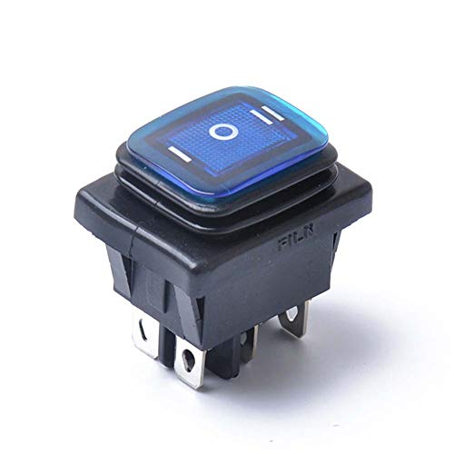 Interrupteur à Bascule 12 V Robuste à 6 Broches Finition Soignée pour Auto