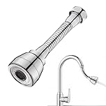 Faucet Extender, Kitchen Tap Spray Head Attachment for Enhanced Sink Functionality, 360 Degree Swivel Design with Flexible Hose, Compact Dimensions 15x10x4 cm for Australian Households