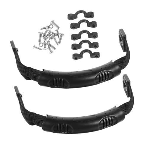 INOOMP Asas para Kayak y con Correas de Nylon Resistentes Hebillas C para Fijación Segura Accesorio de Reemplazo Duradero y Ergonómico para Facilitar el Transporte Embarcaciones Rígidas