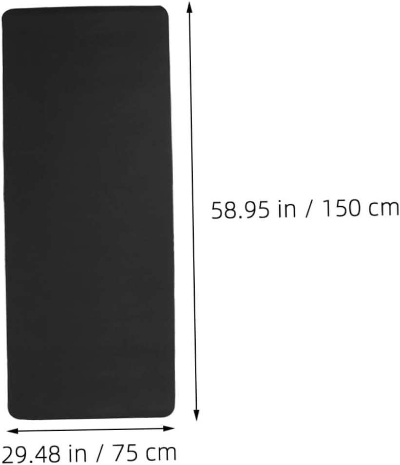 1pc Treadmill Mat Floor Protector Nbr Exercise Equipment Cushion Non- Design for Reduces Noise and Vibrations for Home Gym and Outdoor Activities