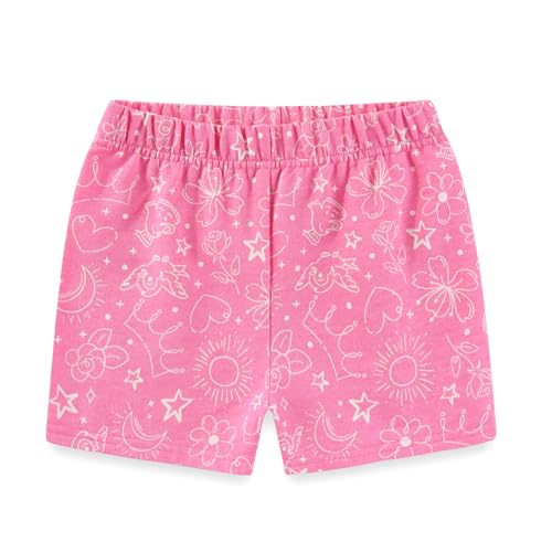 Image of Disney Princess Frozen Minnie Mouse Girls Short Sleeve T-Shirt and French Terry Shorts Set for Toddlers to Big Kids