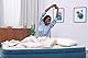 Bestway AlwayzAire Single-Luftbett mit integrierter Doppelpumpe, 191 x 97 x 46 cm, 1 Person, Bis 150 kg, Vinyl, USB-Anschluss, Nachtlicht, DEKRA-geprüft, Aufbewahrungstasche und Reparaturflicken