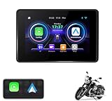 Qzonnect M3A 5" Wireless CarPlay & Android Auto per moto BMW, Plug & Play su base di navigazione originale, compatibile con R1250GS R1200GS F900GS F850GS S1000XR, HD IPS 1024x600, Bluetooth 5.0, IP67