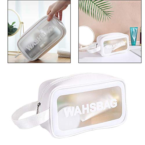 Abbraccia Necessaire transparente para maquiagem, conjunto de bolsas de viagem para cosméticos, bols