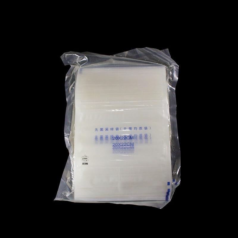 Bolsas de PE estériles homogéneas verticales de 20 x 22 cm for muestreo y homogeneización aséptica, capacidad de 1 l, paquete de 100
