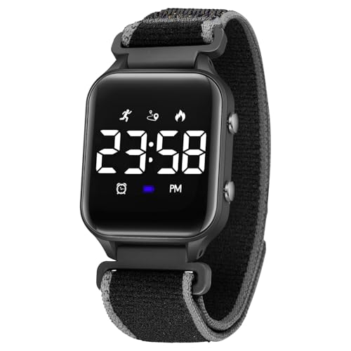 Imagen de Timever Reloj Digital para Niños con Podómetro y 2 Alarmas