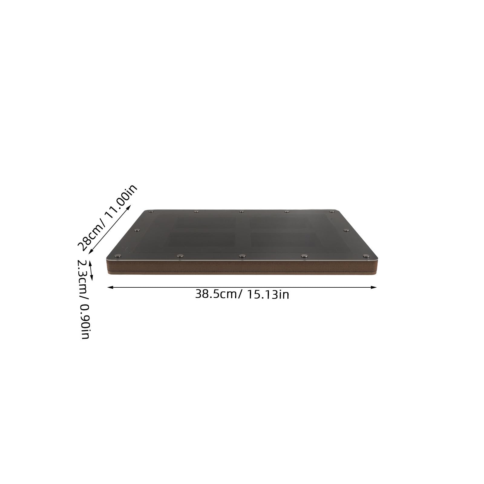 Cadre Mural pour Cartes de Collection, 4 Emplacements, Noir
