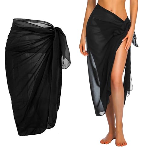 NHQZ Copricostume Mare Donna Lungo Curvo Vestito...