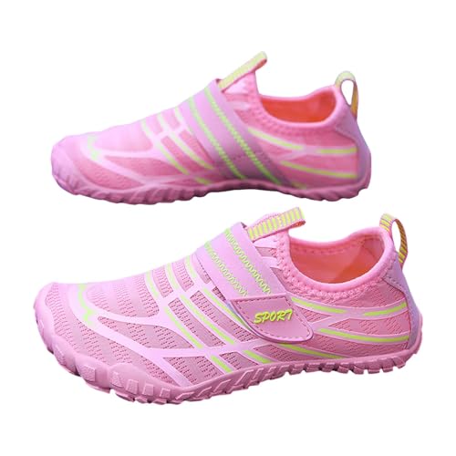 Baskets de sport légères enfant avec dessus respirant pour fille active rose 30