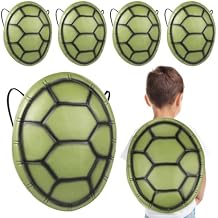 TENDYCOCO 5pcs Kids Turtle Shell Toy Tortoise Shells Props Ninja Turtle Shells Backpack Costume Cosplay Props Party Toys for Child Kids Costumes Dancing Party Photo Prop