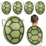 Healvian 5Pièces Accessoires De Cosplay Tortue Carapaces De Tortue Simulées Pour Garçon Fille Et Adultes Décor De Fête Halloween Déguisement Tortue Ninja Accessoires De Performance