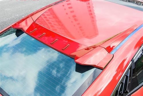 Spoiler latéral Civic 10e corrigeant l'aérodynamisme de toit rouge - 6