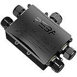Premium-Material: Unsere wasserdichten IP68-Elektroboxen für den Außenbereich bestehen aus hervorragendem PC-Material mit glatten Oberflächen, die feuerfest, staubdicht, nicht leicht zu brechen, eine gewisse Zähigkeit und Härte, eine längere Lebensdauer und eine wiederholte Verwendung aufweisen.