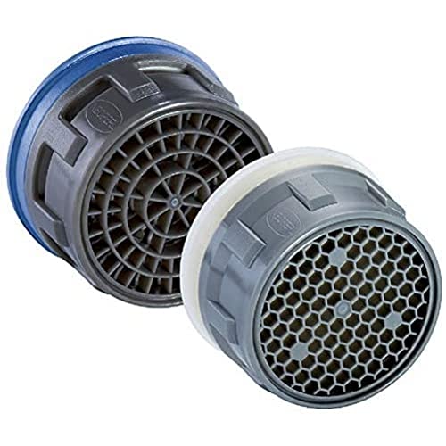 BLANCO Perlator-Set bestehend aus 2x Strahlreglern (Cascade und Laminar) für Hochdruck-Armaturen, inkl. Schlüssel | Passend für alle Armaturen mit Außengewinde M24x1 oder ein Innengewinde M22x1