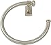 Atlas Homewares LGTR-BRN Legacy Collection 8-Inch Towel Ring, Brushed Nickel