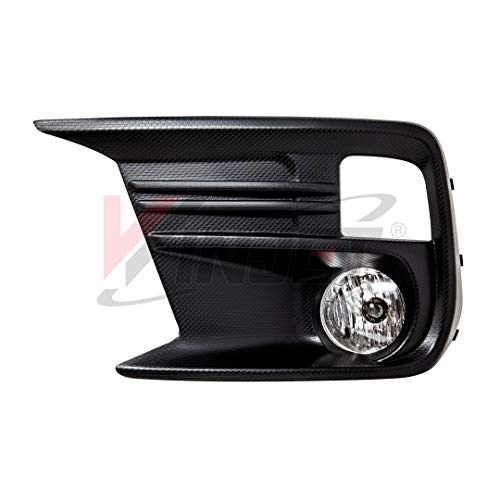 Winjet WJ30-0629-09 Replacement for 2018-2019 Subaru WRX Front Clear Fog Light Pair Wiring Kit Inculded