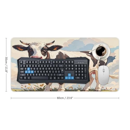 Dairy Cow Desk Pad Grande Protector de Escritorio 30x60 cm miniatura 2