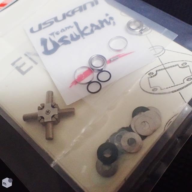 USUKANI LSDコンバージョンセット for ヨコモ製ギアデフユニット