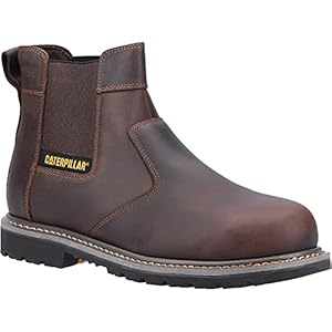 Caterpillar CAT Veiligheidsschoenen Dealer Heren Boot in Bruin