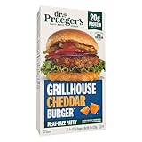 DR PRAEGERS Grillhouse Cheddar Burger, 8 OZ
