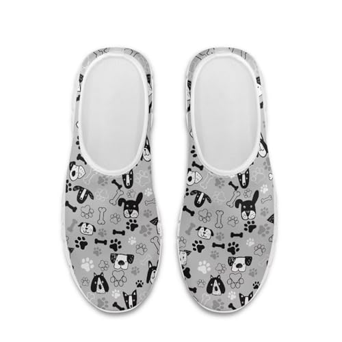 Image of Jeiento Cute Dog Women's Casual Slip On Shoes Loafers Sneakers for Women
