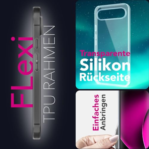NALIA Funda Silicona Transparente para Google Pixel 10 - Anti-Amarillo & Antideslizante - Airflex (Carcasa Cristalina, Fina & Antichoque) - Marca Alemana - imagen 5