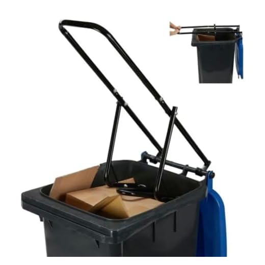 Compact Wheelie Bin Rubbish Compactor Press