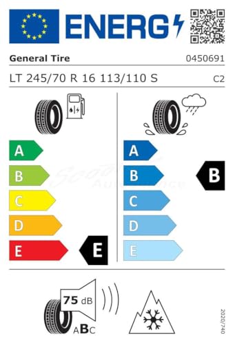 General Grabber AT3 Fr M+S - 245/70R16 113S - Pneumatico 4 Stagioni - 2