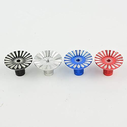 Replacement Part For M3 Tead Transmitter Gimbal Sticks Ends Umbrella For DX5i DX6i DX7S DX8 DX9 X9D RC Drone Accessories - (Color: 1pair Black)