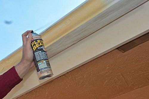 image for Flex Seal, 14 oz, Almond, Stop Leaks Instantly, Waterproof Rubber Spra