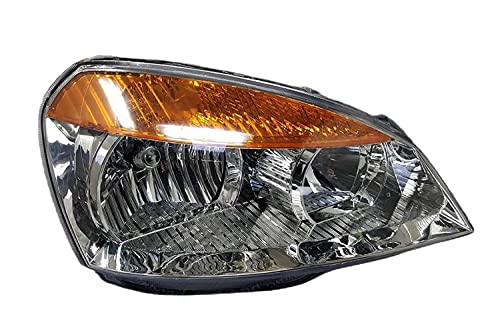 Image of K D Headlight assembly for Tata Indigo CS 2002-2018 (Right /Driver Side) YELLOW ( WITHOUT ADJUSTABLE MOTOR)