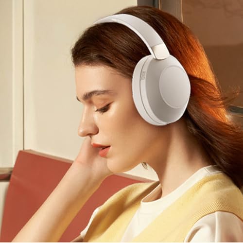 Casque supra-auriculaire sans fil antibruit : son stéréo et design pliable