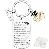 CDLong Class of 2026 Gifts Graduation Gifts, Senior 2026 Graduation Keychain for Her Him, 2026 Graduation Decorations for University College Middle High School