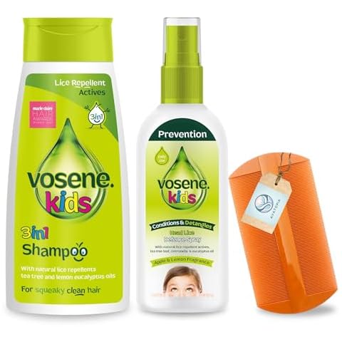 Vosene Kids 3-in-1 Lice Repellent Bundle Cover