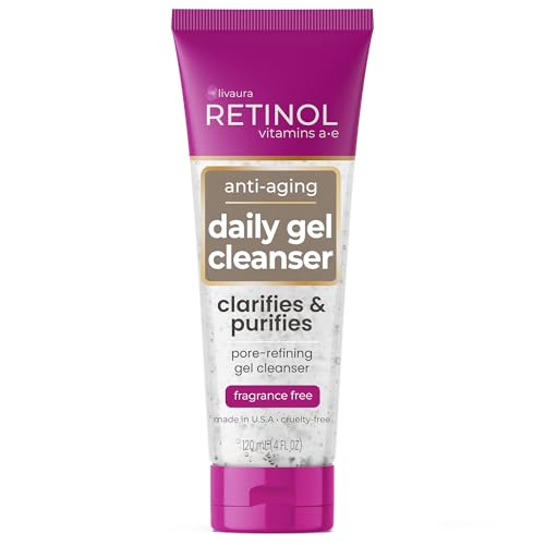 LIVAURA Retinol Anti-Aging Gel Cleanser