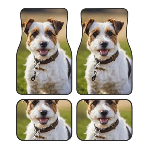 Tapis de sol voiture chien mignon pour voyager en famille