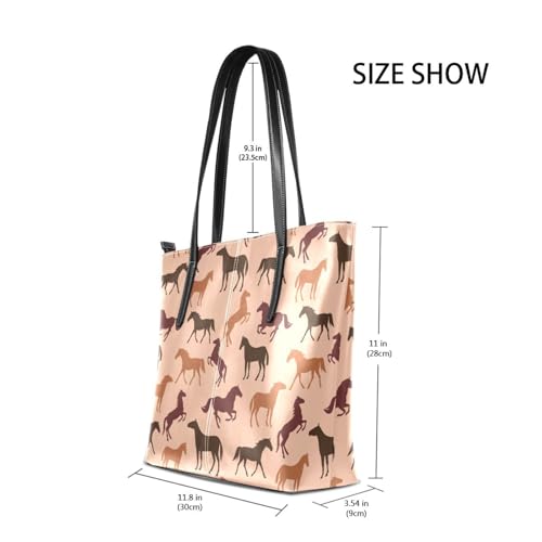 Image of Top Handle Bag for Women Vegan Leather Lady Purse Shoulder Bag