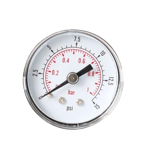 Manomètre 40mm double graduation 300 PSI pour mesure précise de gaz