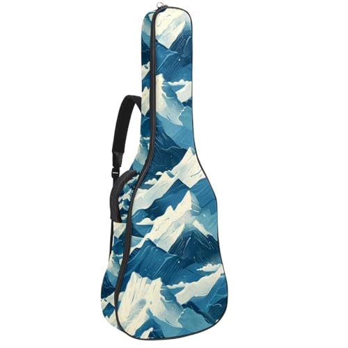 Sac à dos pour guitare 109 cm imperméable protégeant de la pluie et de la poussière