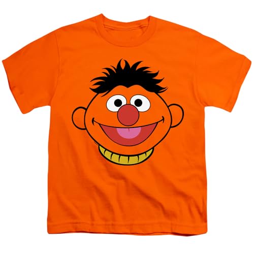 Sesame Street Ernie Full Face Kids T Shirt for Youth Toddler Boys and Girls2
