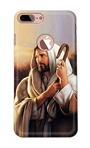 Image of PRINTFIDAA Catholic Image of Jesus Christ from Slovakia Hard Back Cover for iPhone 7 Plus Logo (5.5 inch) / iPhone 8 Plus Logo (5.5 inch), A1784 Back Cover -(P6) KAT1003