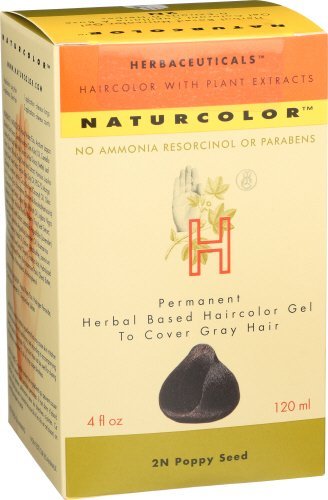 Miniatura 3 de naturcolor - Tinte para el cabello, color castaño muy oscuro natural (2N) (Poppy Seed), 4 fl oz (120 ml)