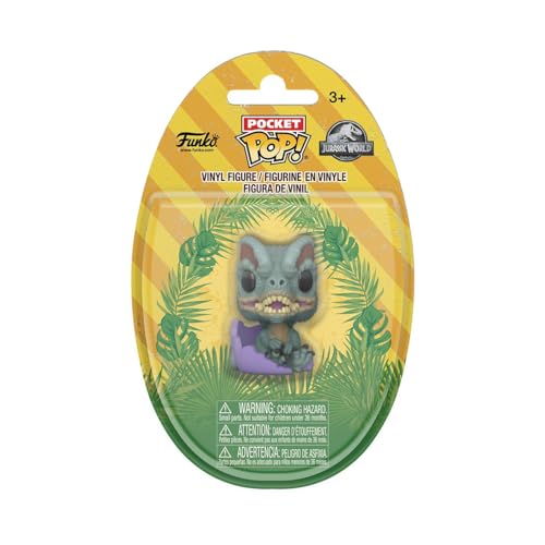 Funko Pop! Pocket Egg: Jurassic Park Spring - Dilophosaurus - Collectable Vinyl Figure - Gift Idea - Official Merchandise - Toys for Kids & Adults - Model Figure for Collectors and Display