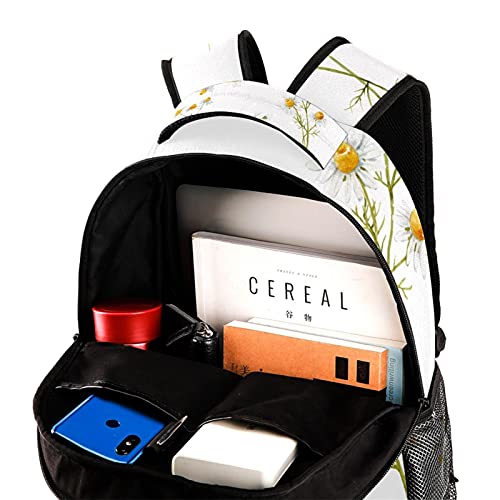 Sac à dos décontracté feuilles foncées grand compartiment Multicolore 9 - 4