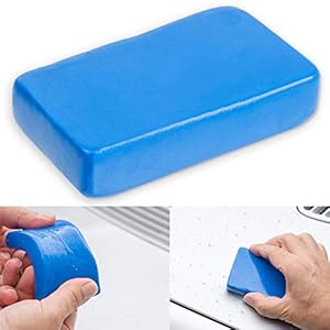 Auto Reiniging Klei, 130 gram, Magische Klei bar verwijdert moeiteloos roest, Insectenresten, Stof & vuil, Voor het…