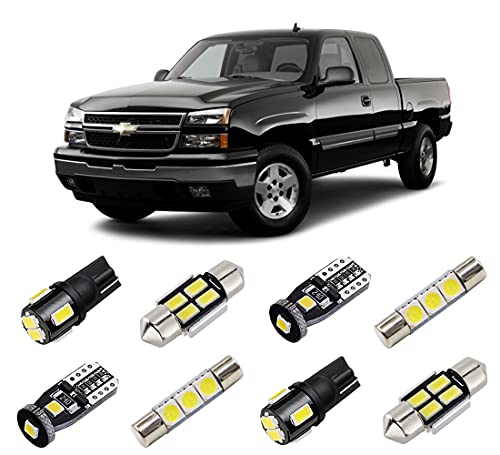 Kit de Luces LED Interiores para Chevrolet Silverado/GMC Sierra 1999-2006