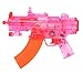 Battery Operated Motorized Automatic Electric Super Water Gun Soaker Blaster (Pink (SMG))