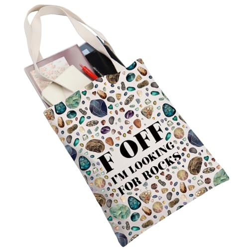 Bolso Tote Rock Collector para amantes de rocas miniatura 4