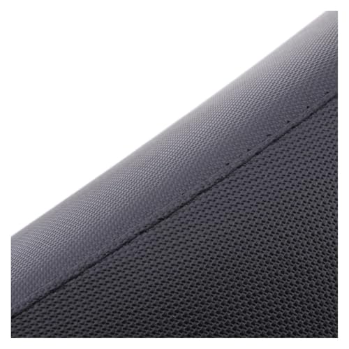 Coussin de siège arrière pour moto ergonomique et confortable noir