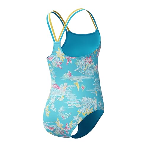 Image of Speedo Girl's Swimsuit One Piece Thin Straps